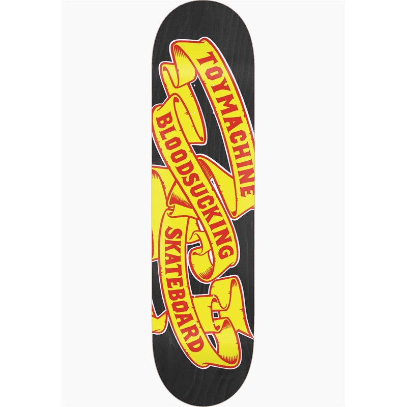 deska TOY MACHINE - Banner Black (BLACK) velikost: 8.00