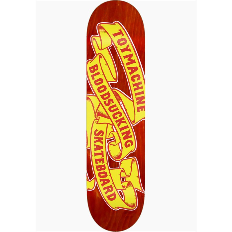 deska TOY MACHINE - Banner Red (RED) velikost: 8.00