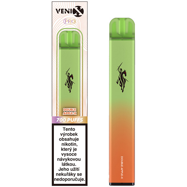 Elektronická cigareta jednorázová Venix Pro Double Apple-X 18mg/ml