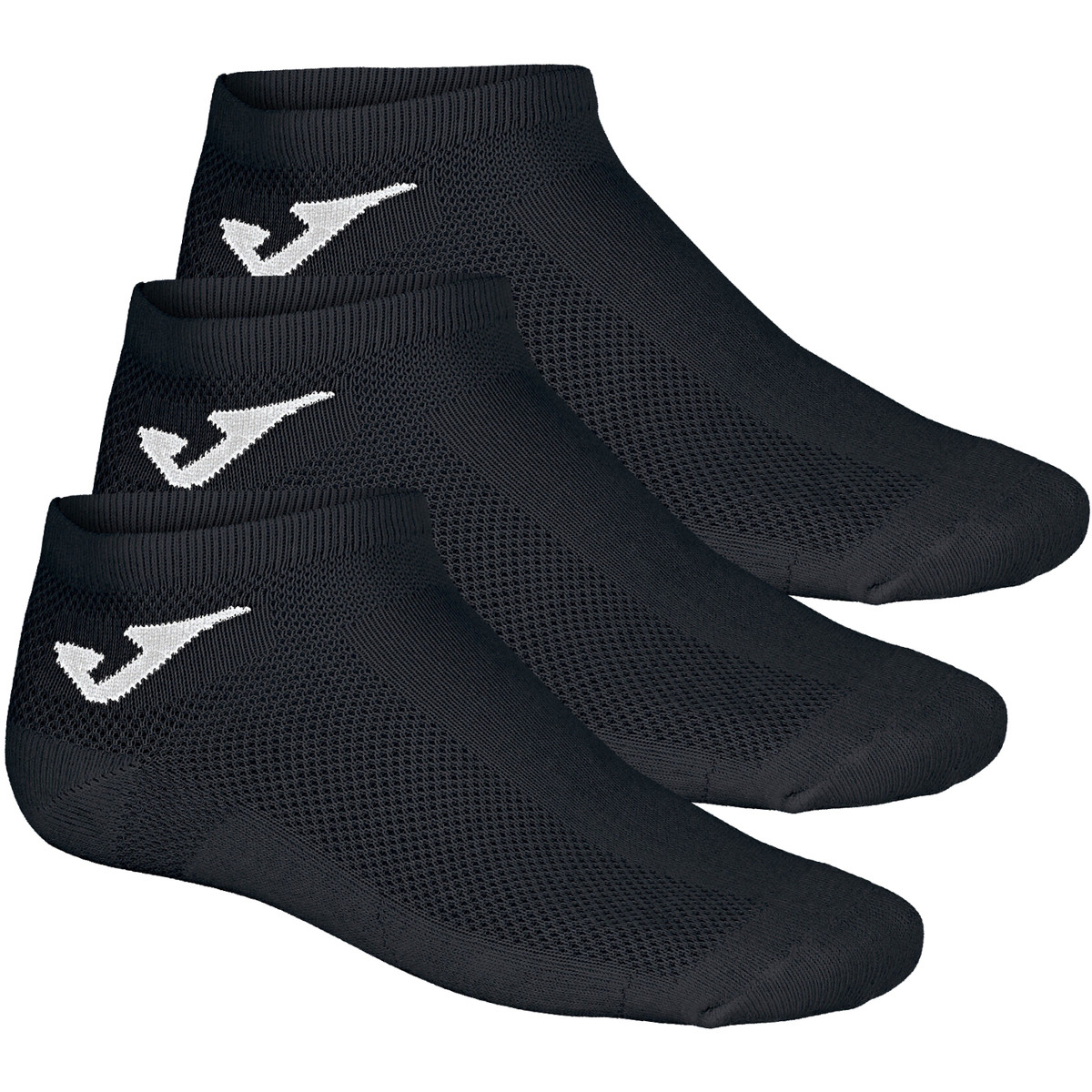 Joma  Invisible 3PPK Socks  Černá