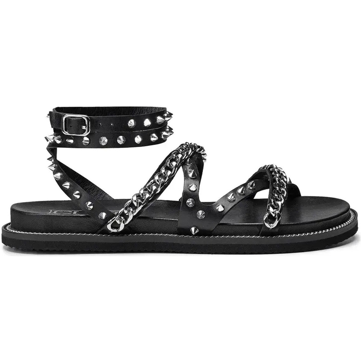 Cult  ROSHELLE 3886 SANDAL W LEATHER CLW388600  Černá