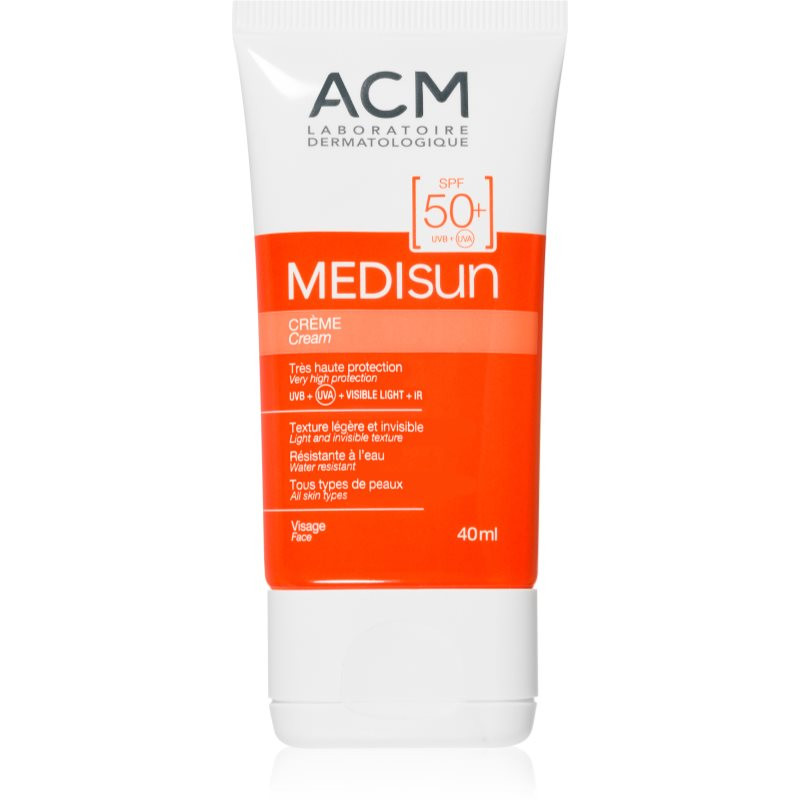 ACM Medisun voděodolný opalovací krém na obličej SPF 50+ 40 ml