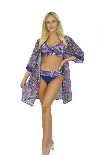 Self 11 D80SZ 29 UNI Plážové pareo One size fialová