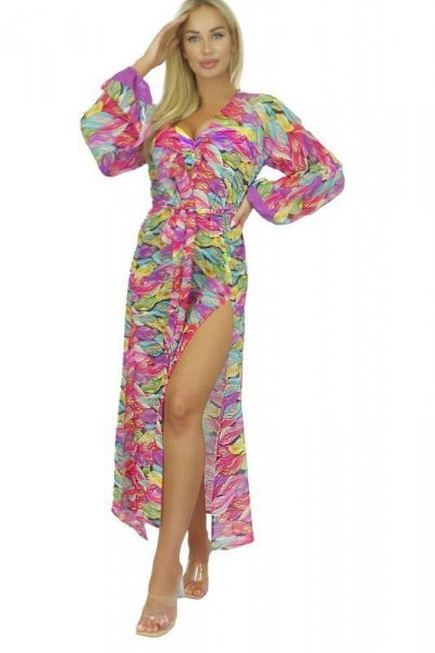 Self  14 D81SZ 32 UNI Plážové pareo One size růžová