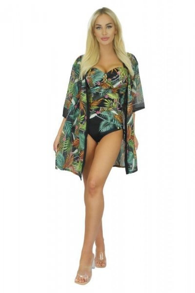 Self 11 D80SZ 35 UNI Plážové pareo One size černá