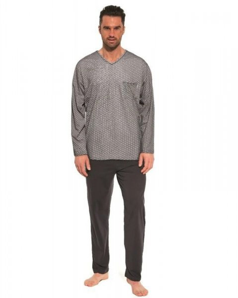 Cornette 310/227 Evan Pánské pyžamo XL šedá