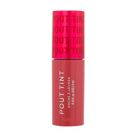 Makeup Revolution London Pout Tint hydratační a tónující lesk na rty 3 ml odstín Sweetie Coral