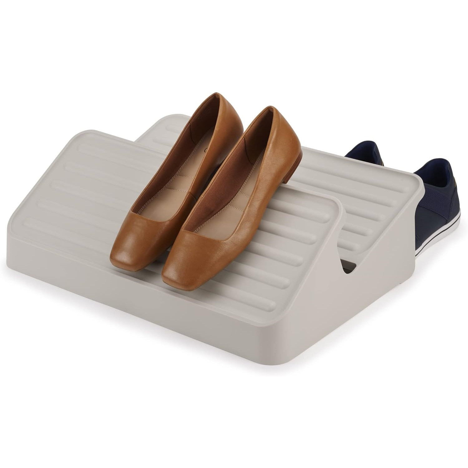 Stojan na boty SHOE-IN 55002 47 cm, ecru, plast, Joseph Joseph