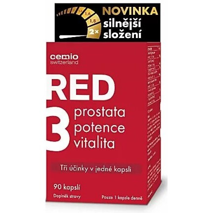 Cemio RED3 cps. 90 NOVÝ