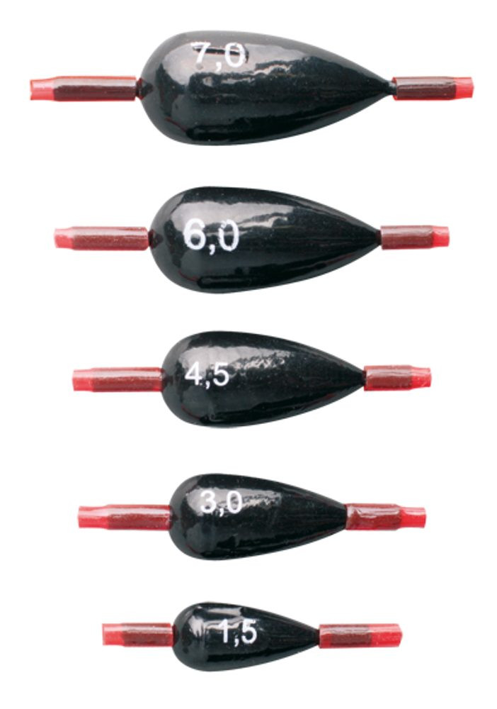 Cralusso Olive Weight with Silicone 5ks - 1,5g