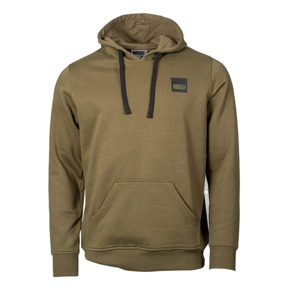 Nash Mikina Make It Happen Hoody Box Logo Green - L