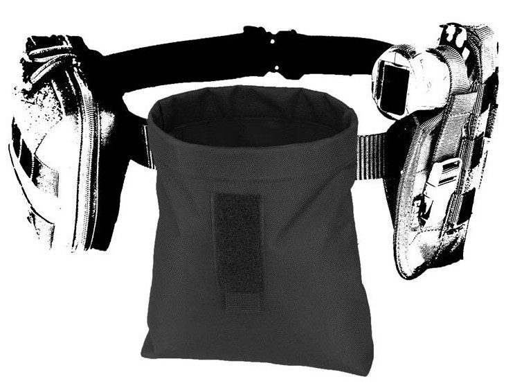 Odhazovací vak černý odhazovák Large Dump Pouch Molle CMG® Black