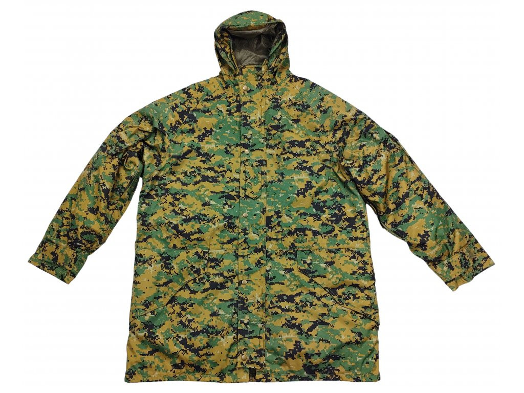 Parka nepromokavá bunda s podšívkou USMC Marpat Digital Woodland Velikost: 54