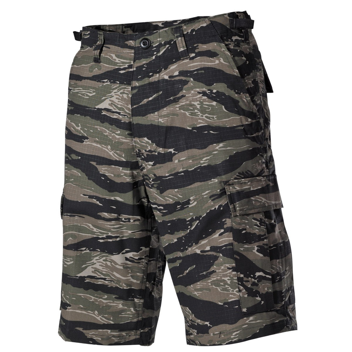 Bermudy bavlněné US BDU RipStop Tiger Stripe MFH® 01512C Vyberte velikost: M