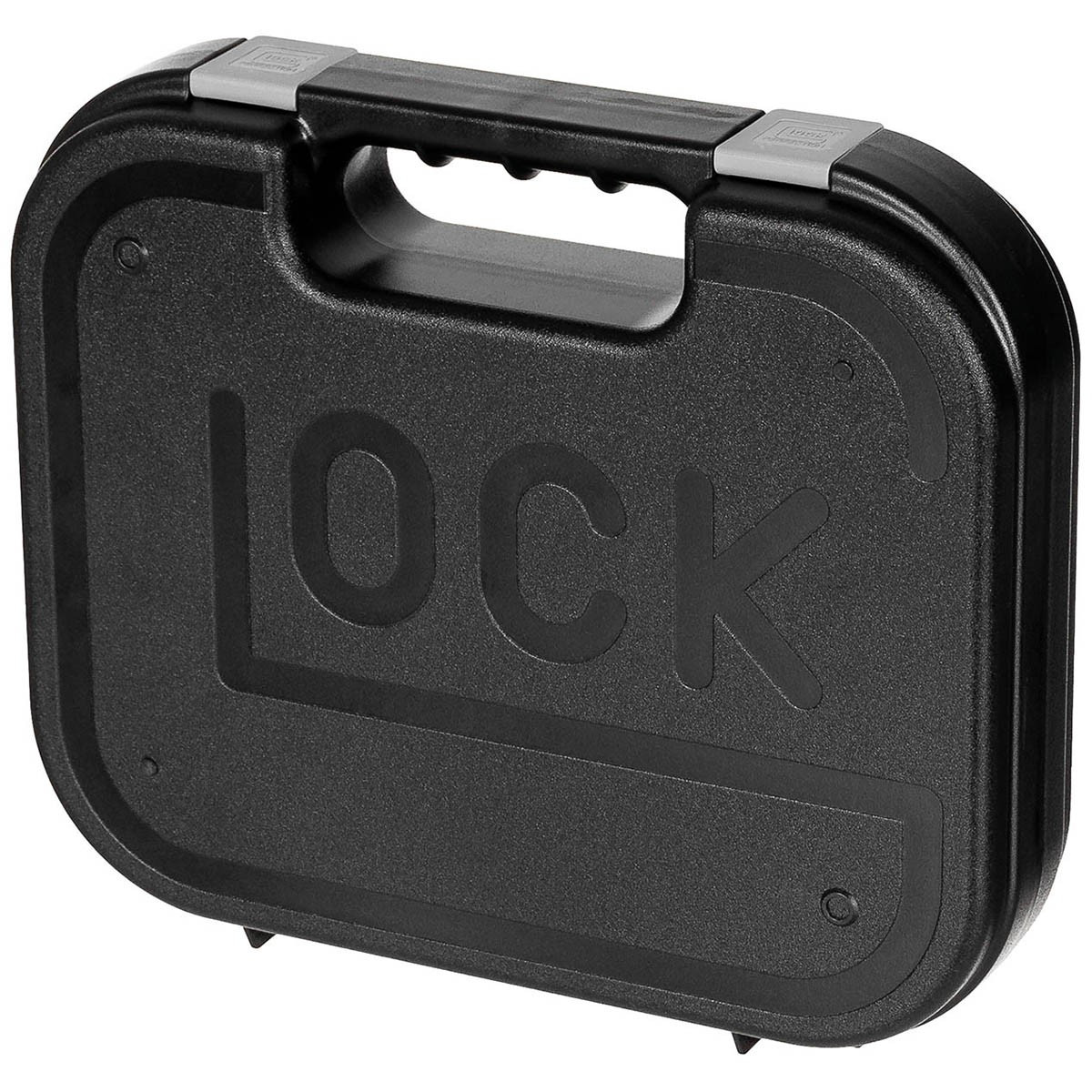 Kufřík polstrovaný na ruční zbraň (pistoli, revolver) plastový box černý Glock® zánovní