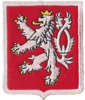 Nášivka Český lev A-39sz