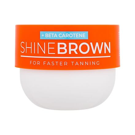 Byrokko Shine Brown Beta Carotene Tanning Maximiser dámský tělový krém podporující opálení 200 ml