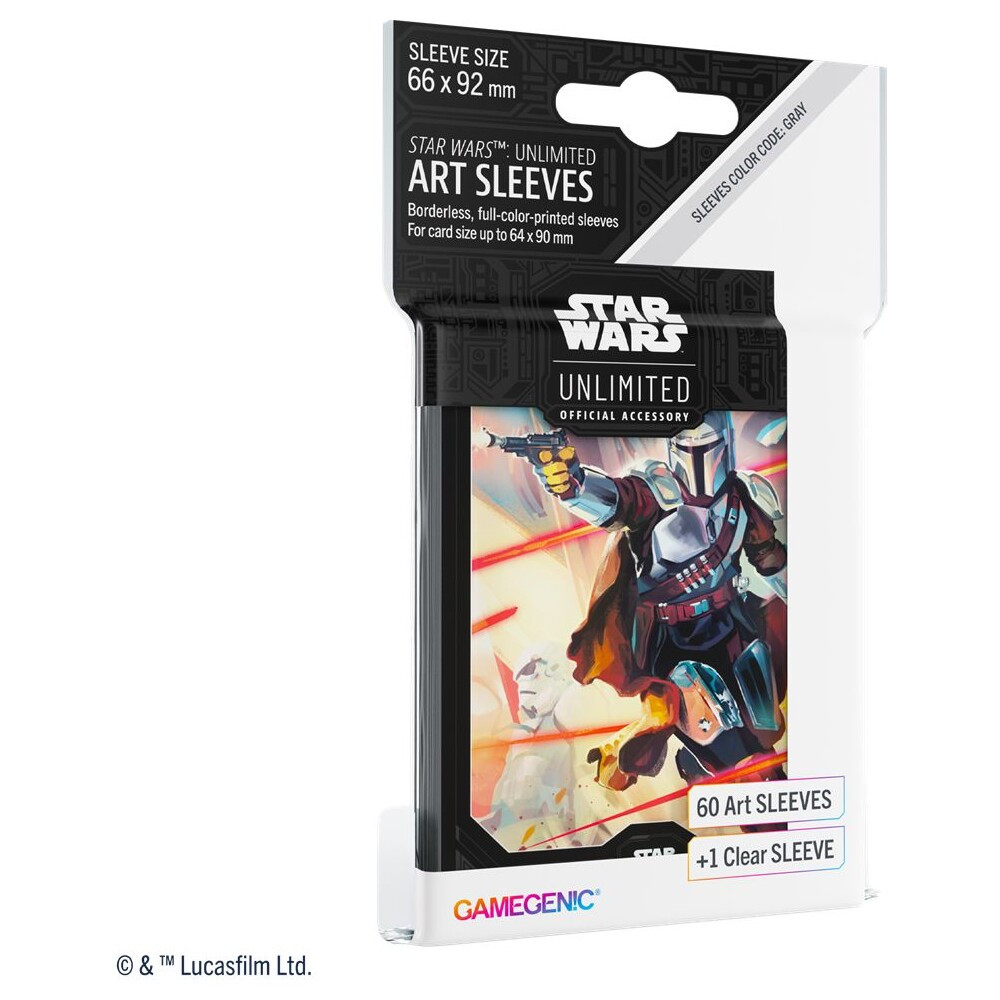 Gamegenic - Star Wars: Unlimited Art Sleeves - Mandalorian