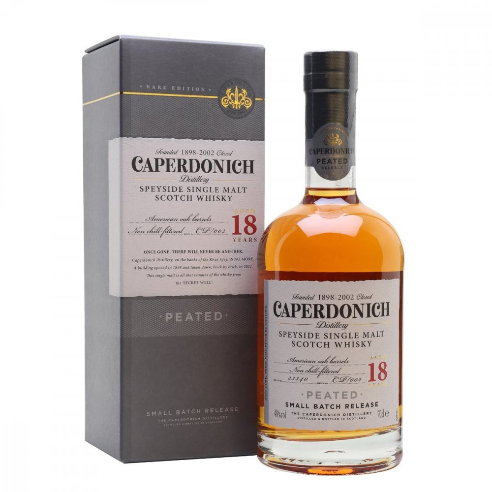 Caperdonich Peated Small batch 18y 0,7l 48% L.E. / Rok lahvování 2019