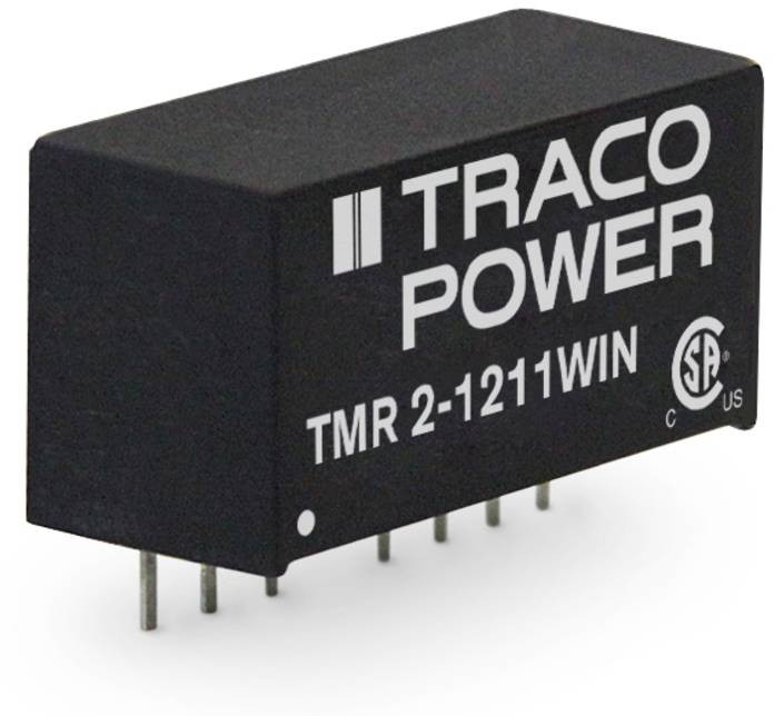 TracoPower TMR 2-2410WIN DC/DC měnič napětí do DPS 24 V/DC 3.3 V/DC 500 mA 2 W Počet výstupů: 1 x Obsah 10 ks