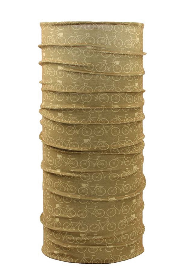 Husky multifunkční šátek   Printemp písková bicycles Velikost: UNI 8592287101447