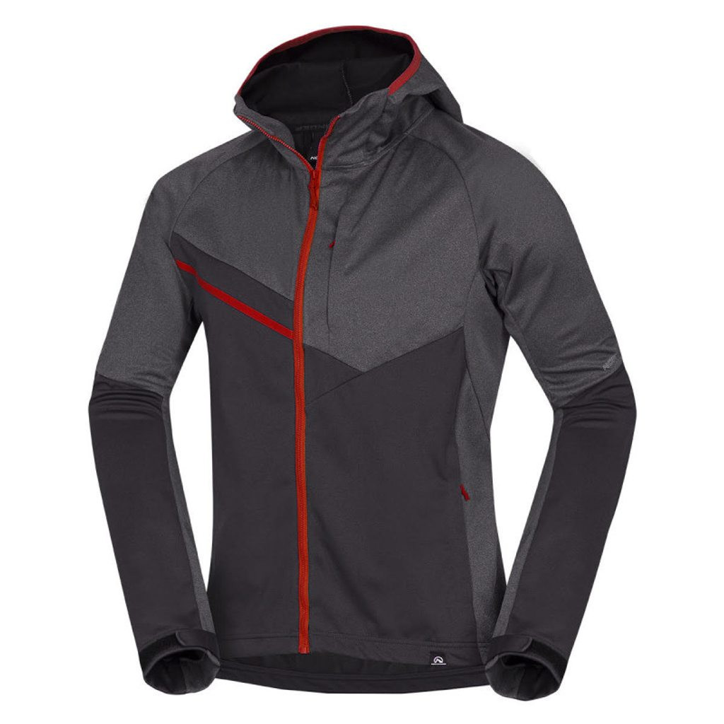 Northfinder pánská bunda BORHIS black red BU-38631OR-277 Velikost: XXL 8584153220154