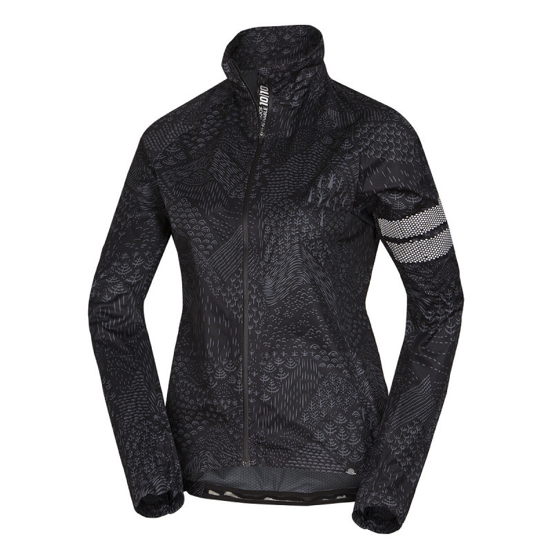 Northfinder cyklistická bunda ROMEA blackprint BU-4870MB-384 Velikost: M 8584153223117