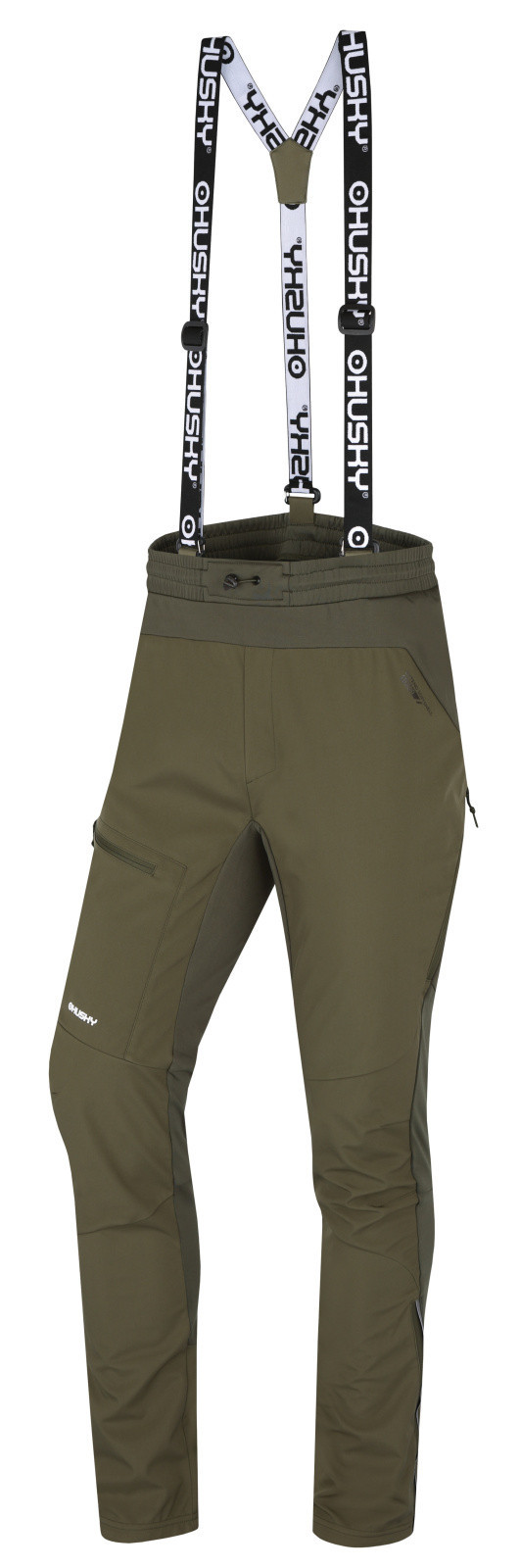 Husky Pánské outdoor kalhoty Kixees M dark khaki Velikost: M