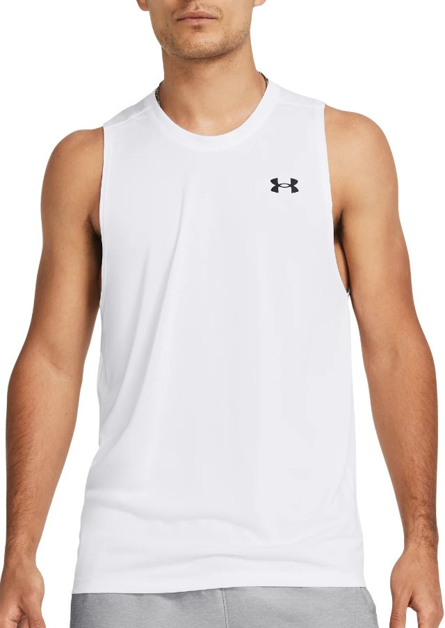 Tílko Under Armour UA Tech Tank-WHT