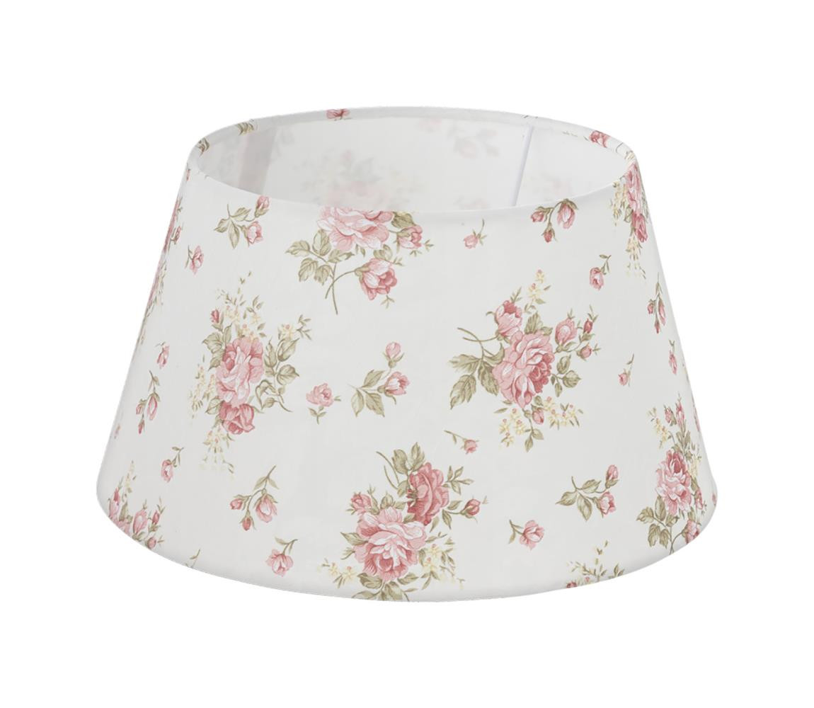 Eglo Eglo 49977 - Textilní stínidlo VINTAGE E14/E27 růže pr. 25 cm