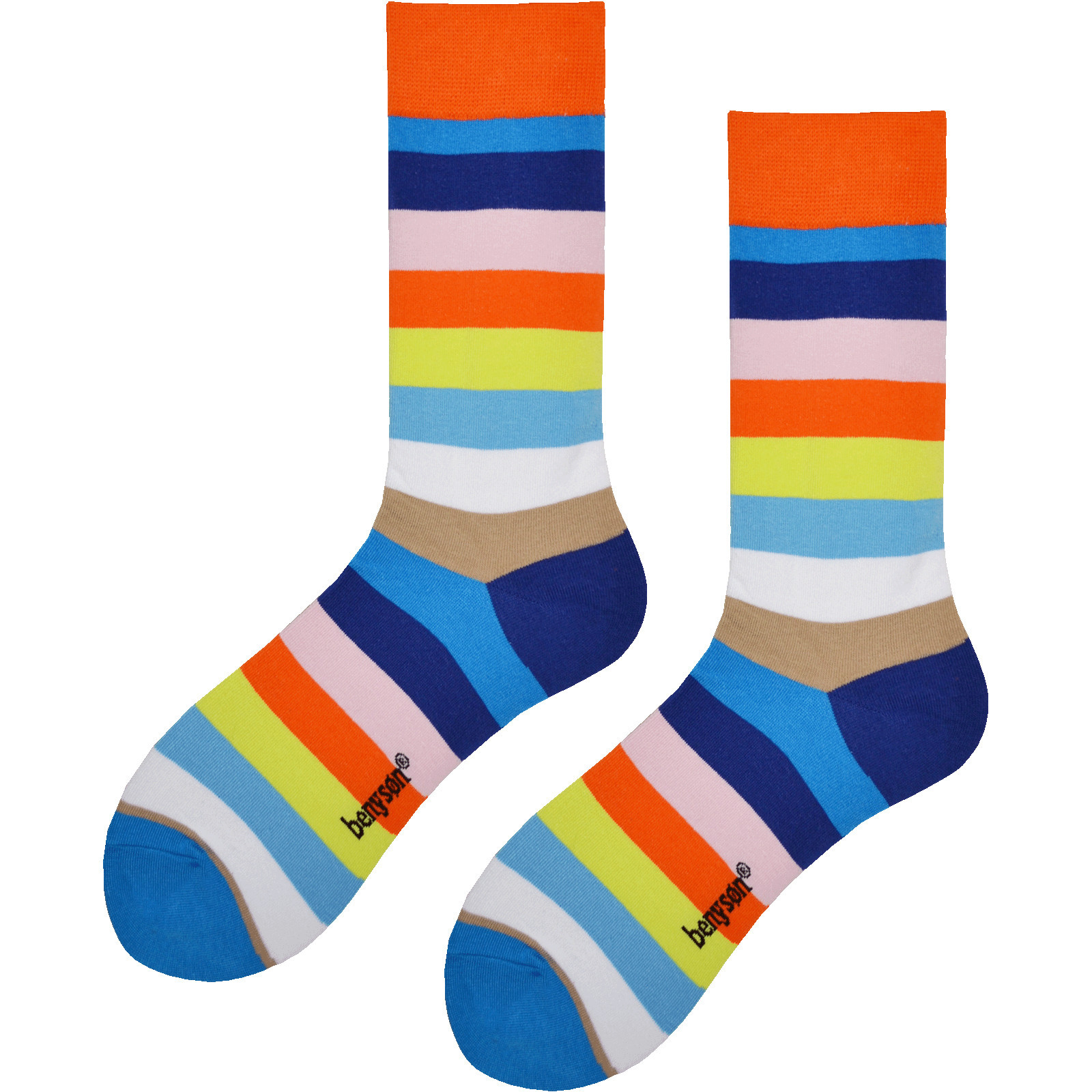 Ponožky Benysøn vysoké Pruhy (BENY-067) 41/46