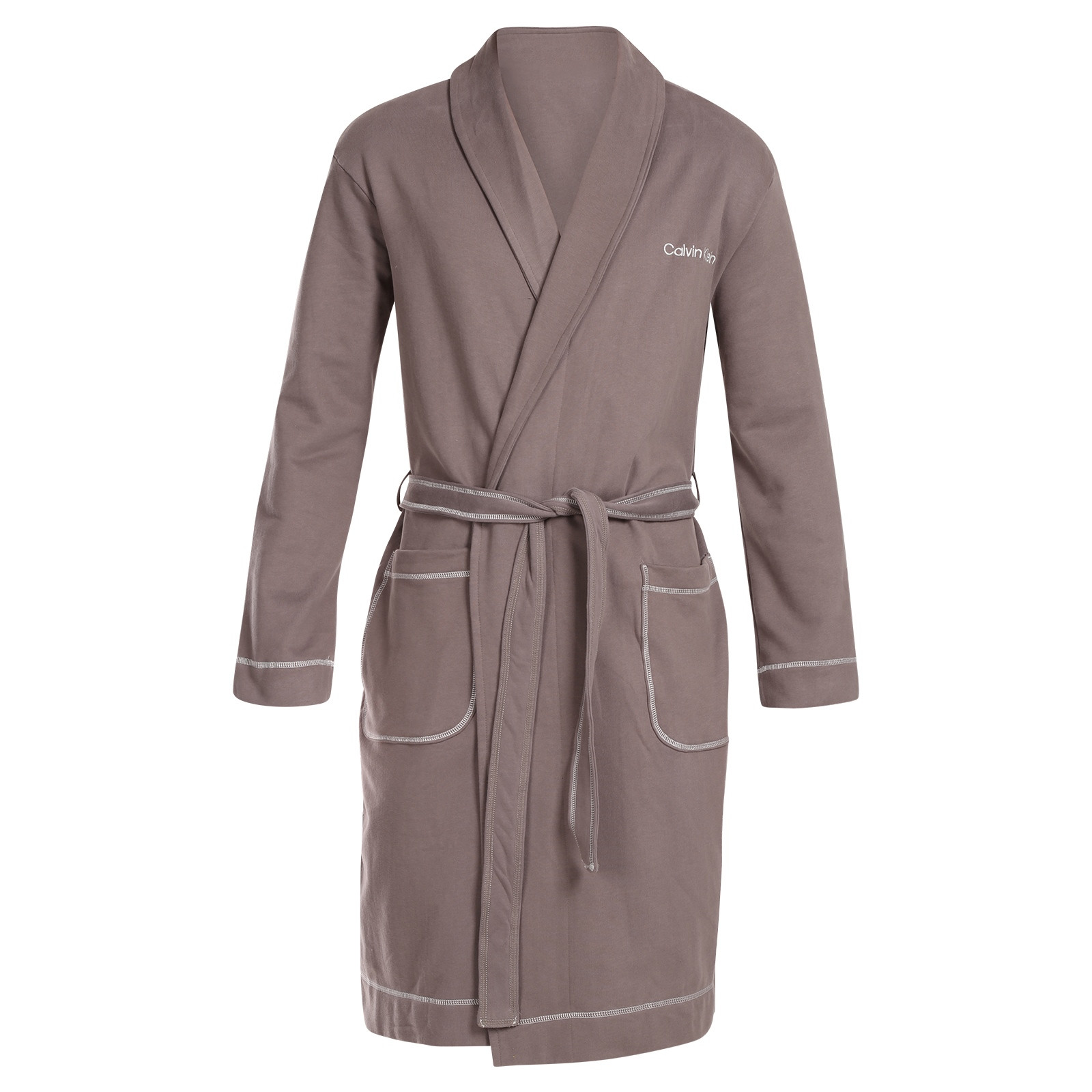 Pánský župan Calvin Klein šedý (NM2504E-PA7) L/XL