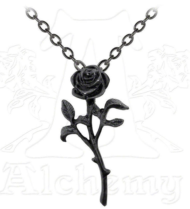 obojek The Romance Of The Black Rose - ALCHEMY GOTHIC - P695