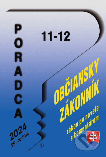 Poradca č. 11-12 / 2024 - Občiansky zákonník s komentárom - Poradca s.r.o.