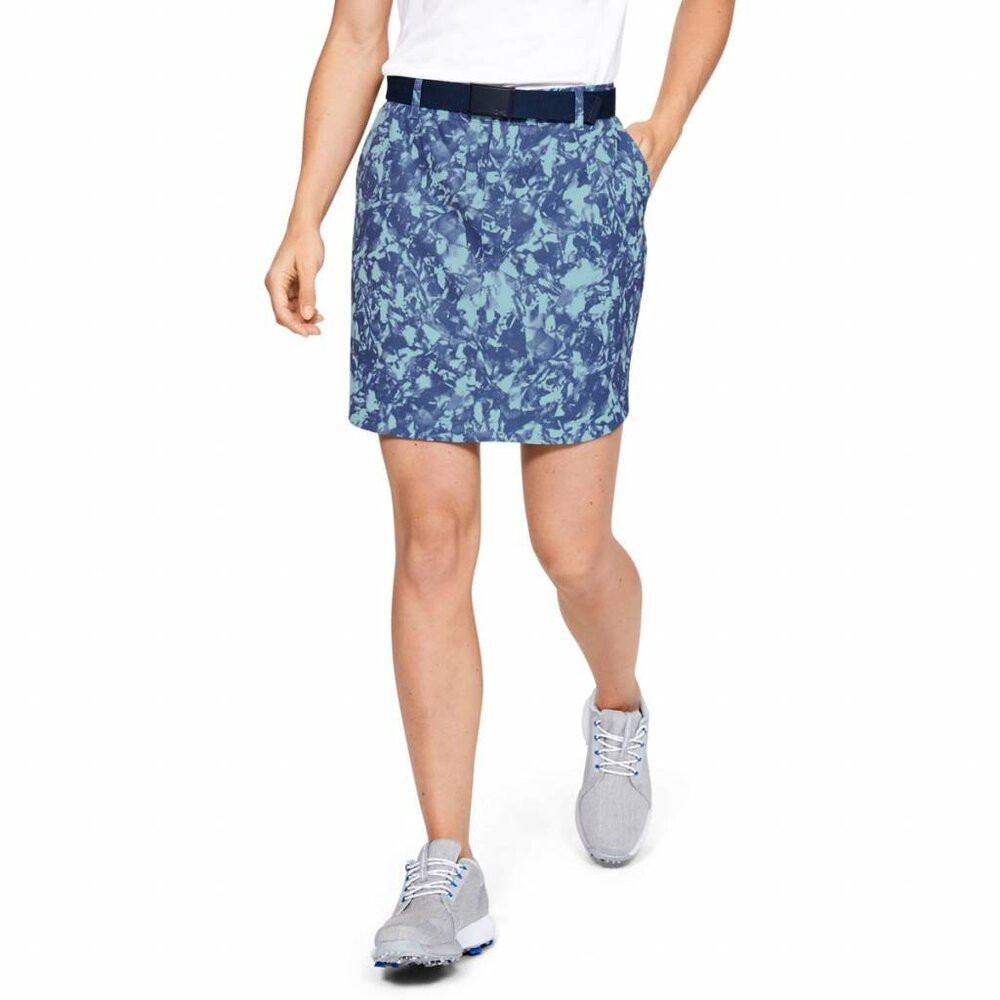 Under Armour Dámská sukně Links Woven Printed Skort blue frost 4