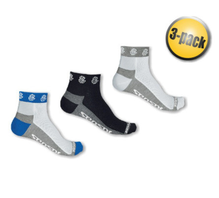 SENSOR PONOŽKY 3-PACK RACE LITE SMALL HANDS Velikost: 9/11, 9-11