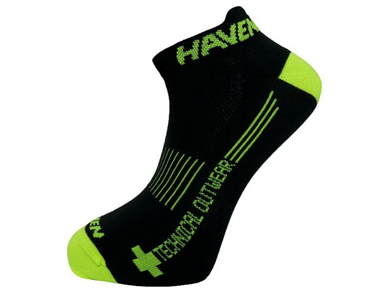 Haven ponožky SNAKE SILVER NEO 2páry černo/žluté 8-9