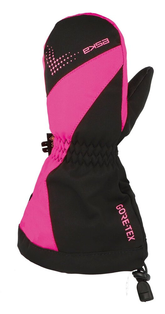 Eska Dětské zimní rukavice Boaz Pro GTX black|pink 3J