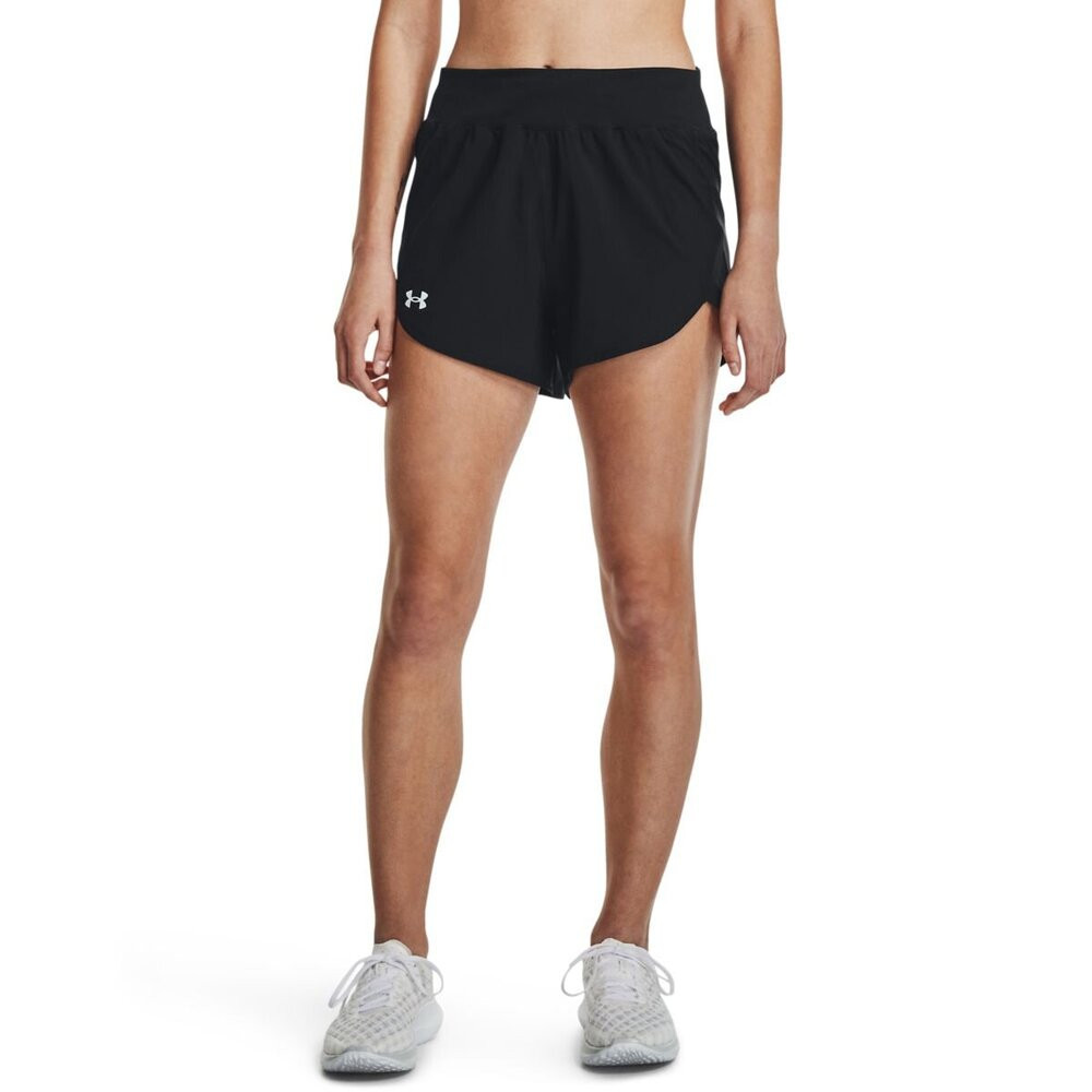 Under Armour Dámské běžecké kraťasy Fly By Elite HI Short black XS, Černá