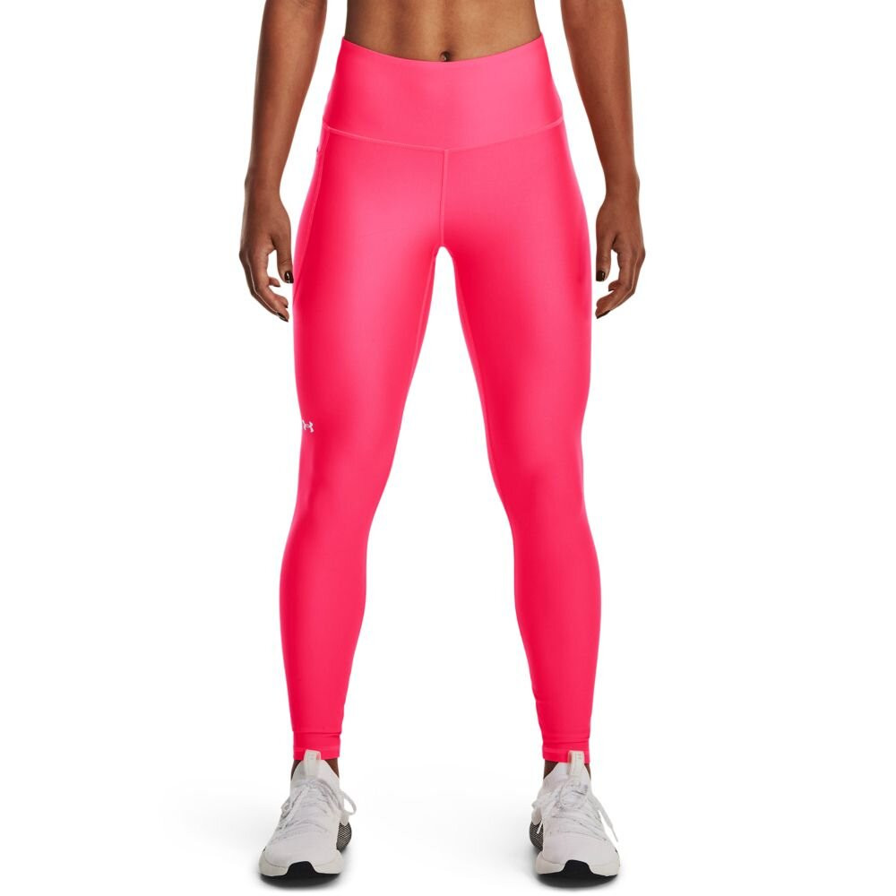 Under Armour Dámské kompresní legíny HG Armour HiRise Leg pink shock L