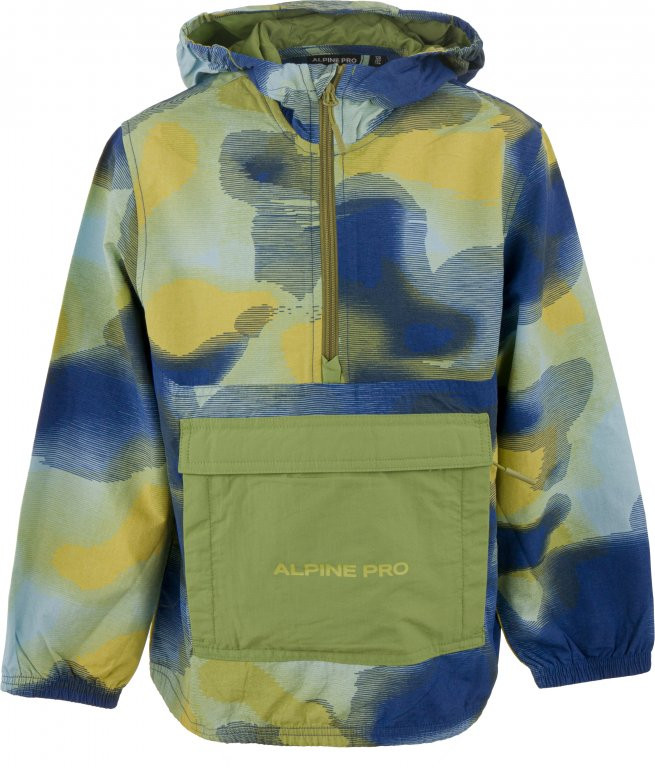 ALPINE PRO Dětská vodoodpudivá bunda GOZERO aquamarine 140-146, 140/146