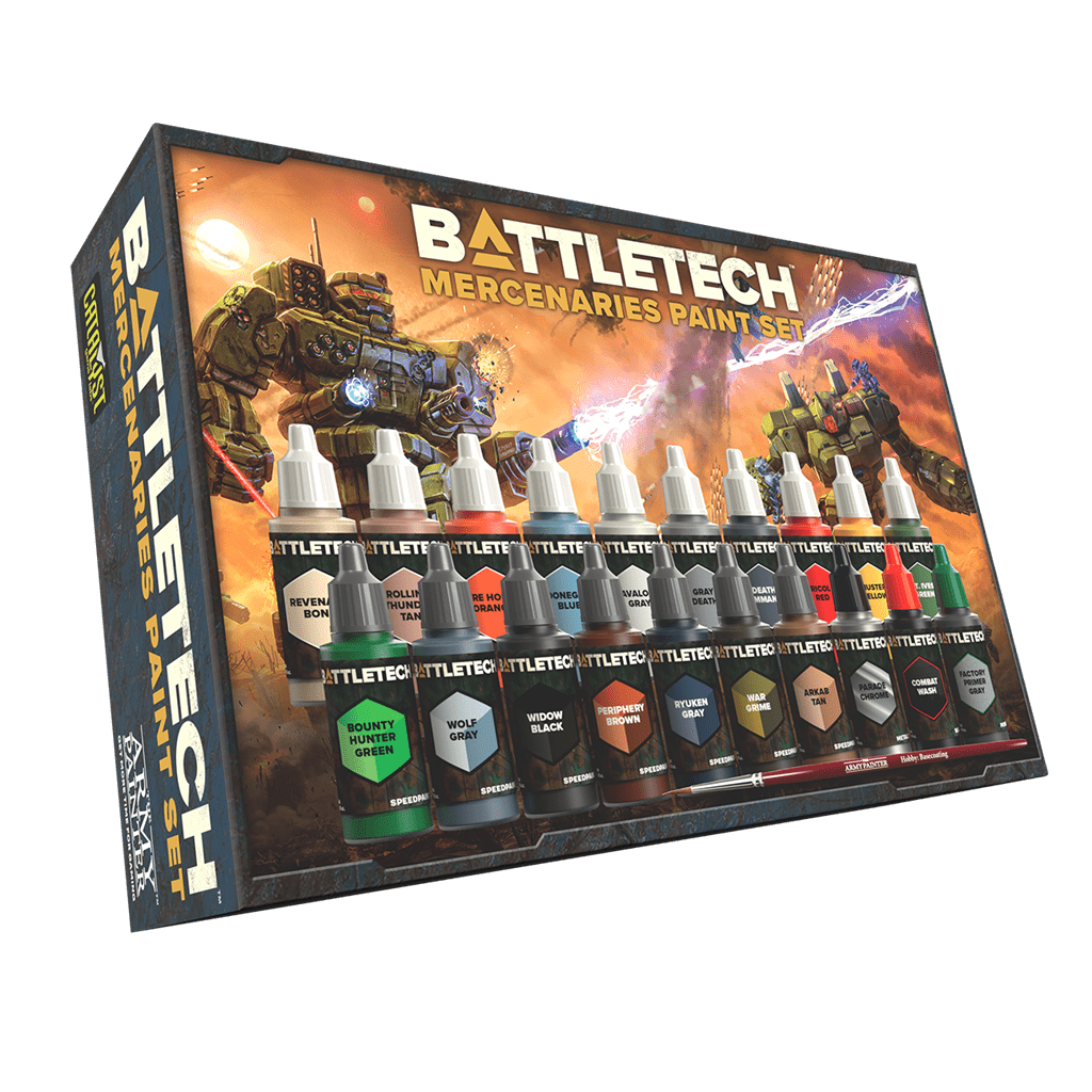 Catalyst Game Labs Battletech Mercenaries Paint Set