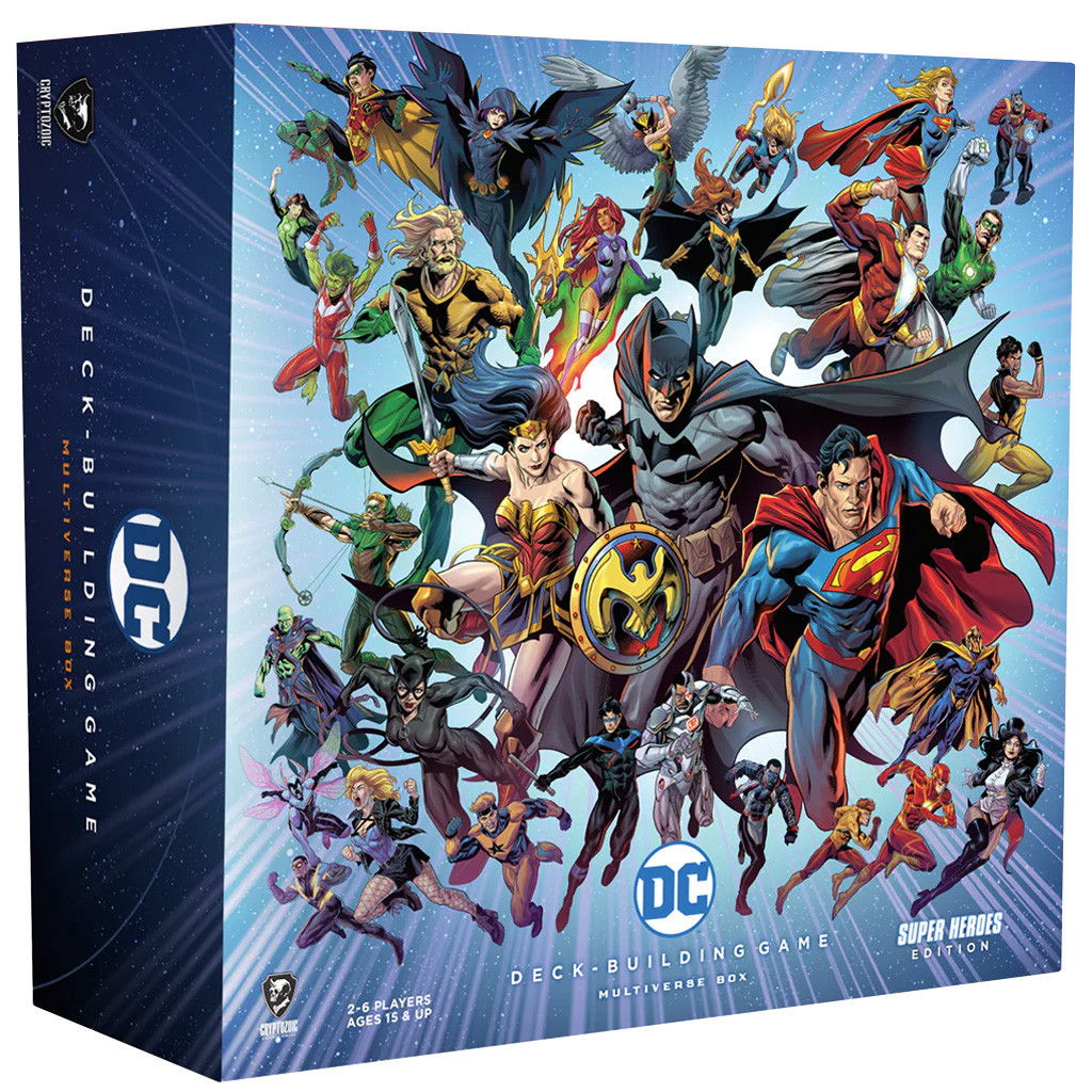 Cryptozoic Entertainment DC Deck-Building Game: Multiverse Box