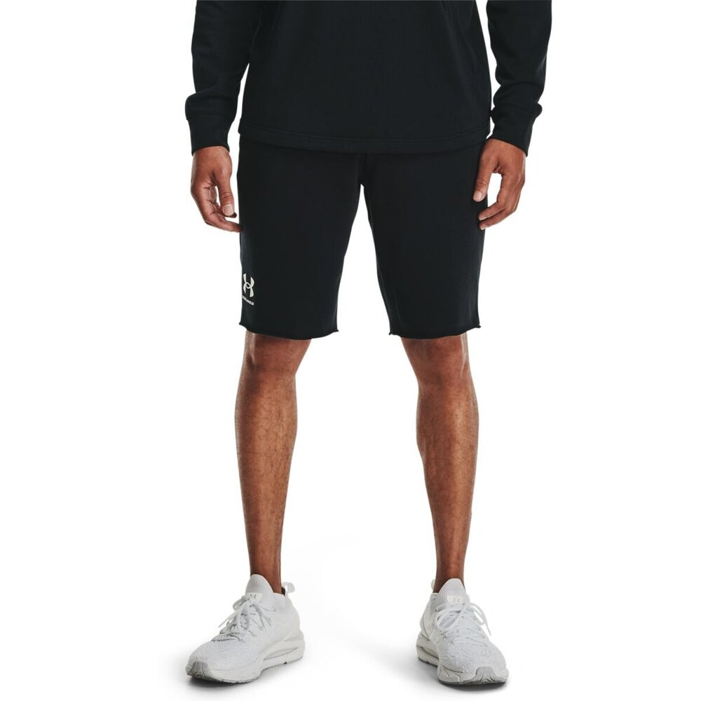 Under Armour Pánské kraťasy Rival Terry Short black M, Černá