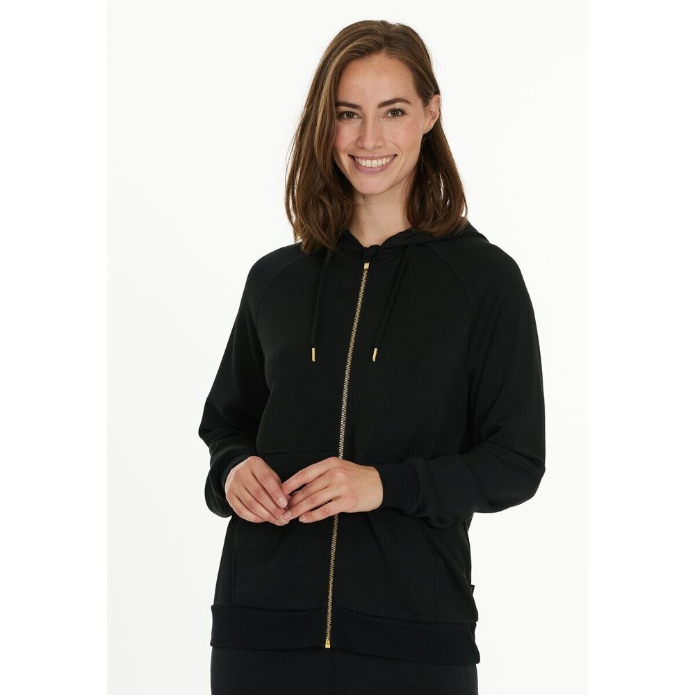 Endurance Dámská mikina Hyvill W Hoody black 36, Černá