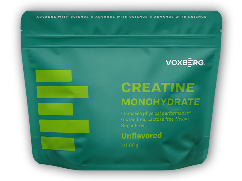 Voxberg Creatine Monohydrate Creapure 500g Varianta: malina