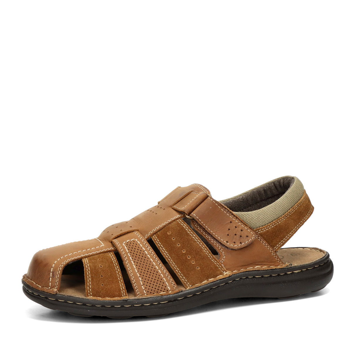Klondike pánské komfortní sandály - hnědé - 40