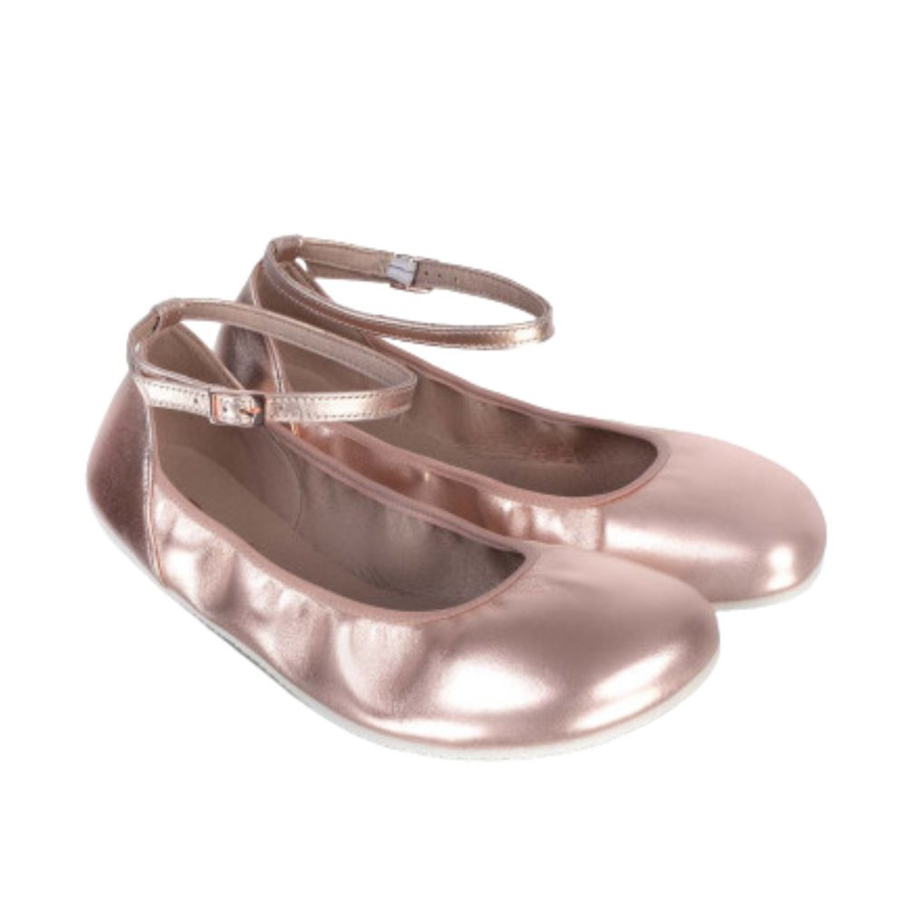 SHAPEN BALERÍNKY TULIP III Regular Rose Gold | Dámské barefoot baleríny - 37