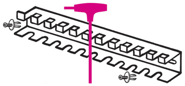 Beta tools Prázdný držák pro položky 96T/SP11, 97TTX/SP11