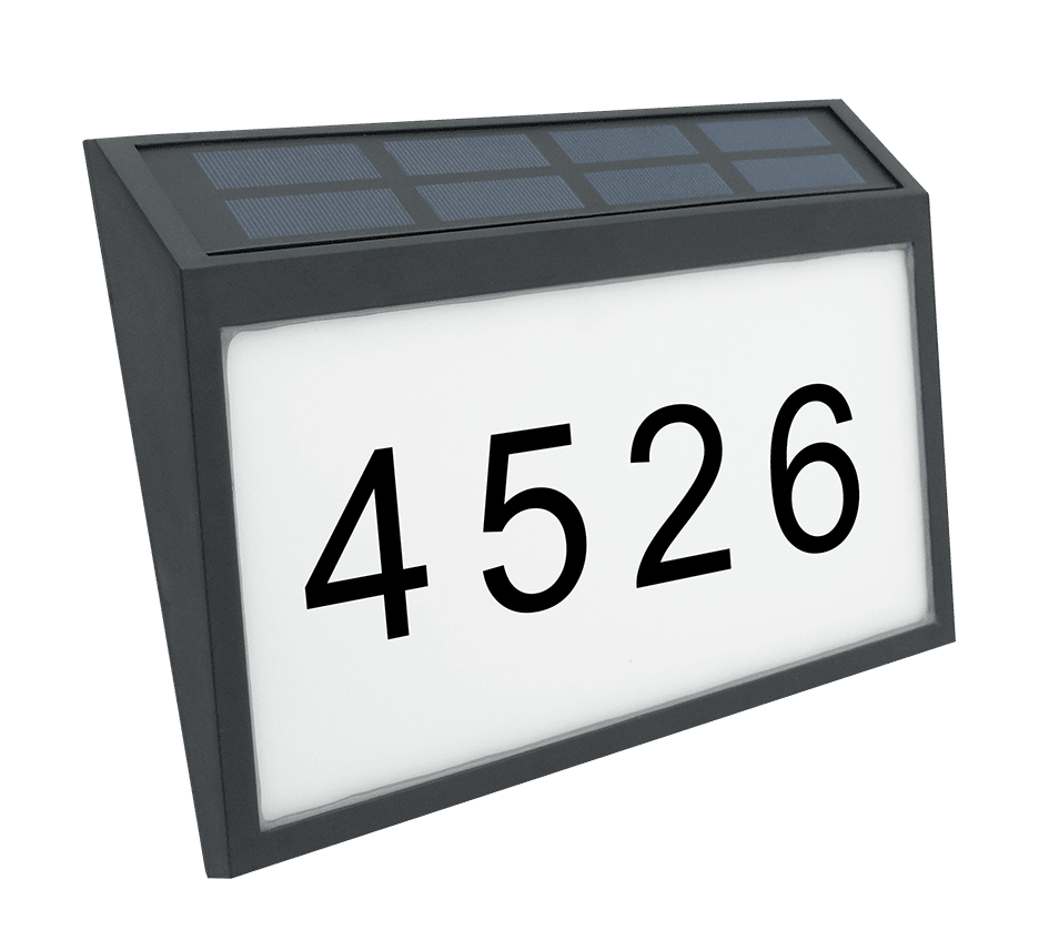 LUMAX LED solar wall luminaire  50lm 1.2Vx1200mAh 740 IP44 LGS960